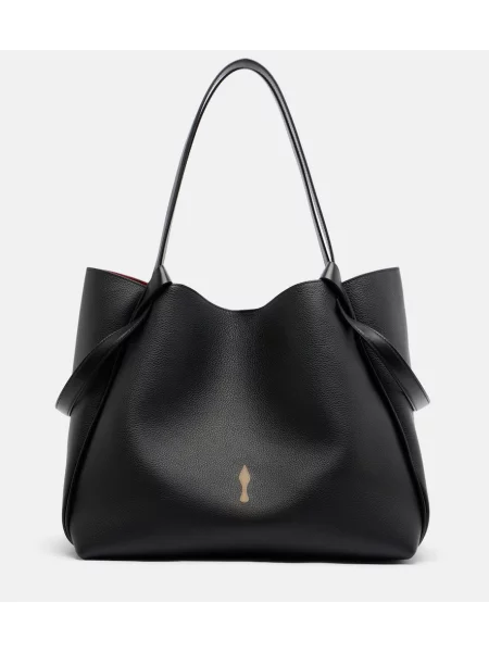 Geantă shopper Christian Louboutin din piele negru