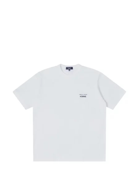 Tricou Comme Des Garçons Homme cu imagine alb
