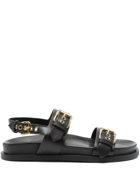 Sandale Agl din piele negru