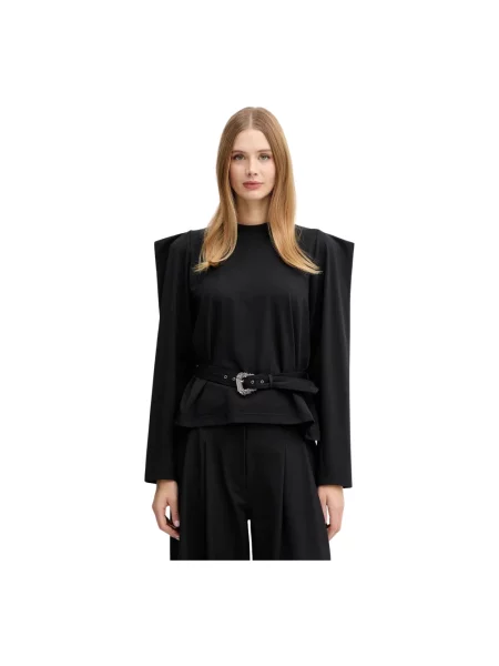 Top Versace Jeans Couture czarny