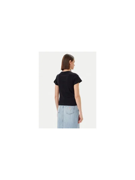 Guess Póló Regular Fit fekete