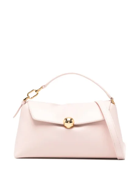 Geanta de piele Furla din piele roz