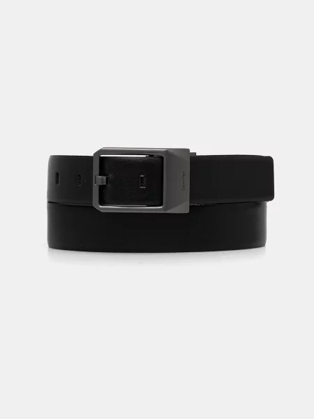 Кожен с две лица Calvin Klein мъжки черно