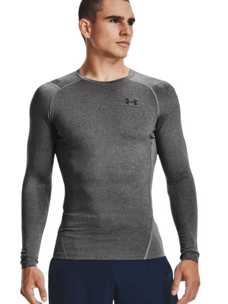 UNDER ARMOUR koszulka treningowa długi rękaw UA HG Armour Comp LS M szara