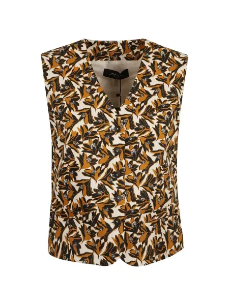 Voiaj vestă Weekend Max Mara cu model floral