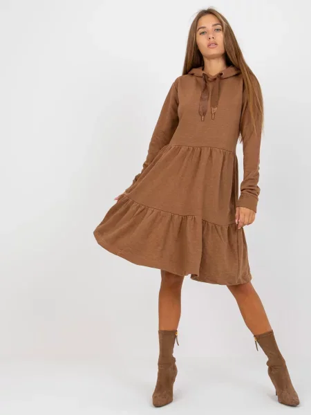 Rochie Fresh Made de costum maro