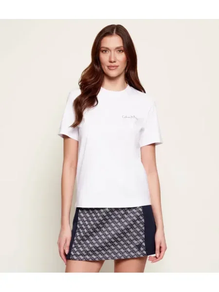 Calvin Klein Tricou Calvin Yaa alb