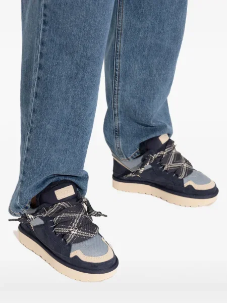 Sneakerși Ugg din piele de căprioară albastru