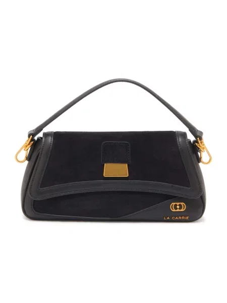 Torebka skórzana La Carrie skórzana czarna