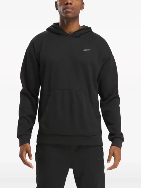 Hanorac cu glugă Reebok negru