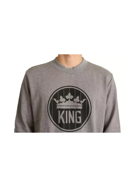 Sweter Dolce And Gabbana szary