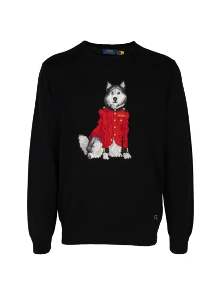 Pulover Polo Ralph Lauren în carouri albastru