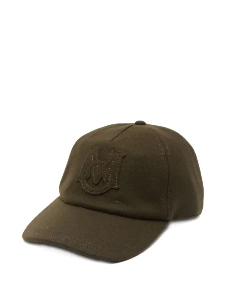 Șapcă Moncler cu broderie verde