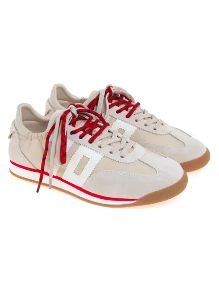 Sneakersy Back70 skórzane beżowe