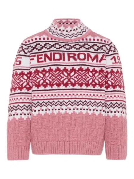 Dětské svetr Fendi růžový