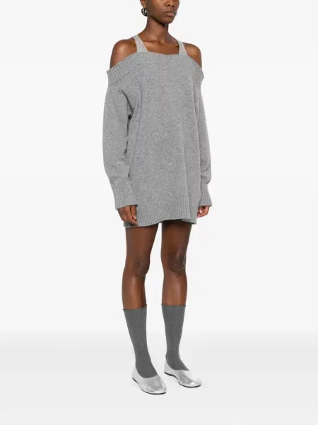 Rochie mini Giuseppe Di Morabito de costum gri