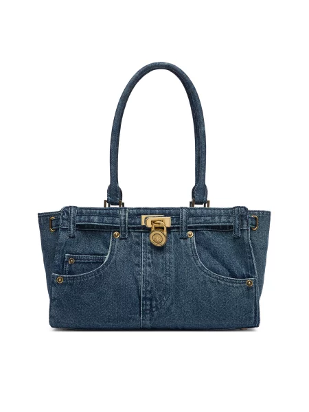 Kabelka MICHAEL Michael Kors Hamilton modrá