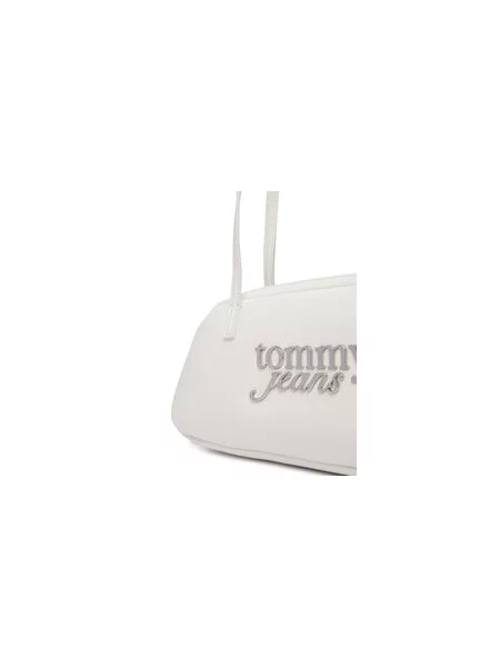 Tommy Jeans Torba za na rame srebro bijela