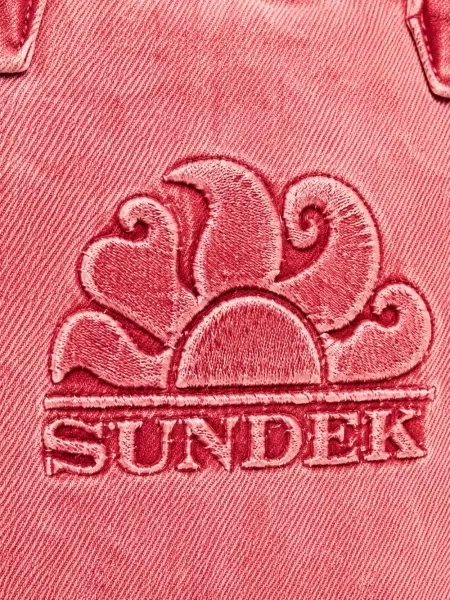 Шопинг чанта Sundek с автограф розово