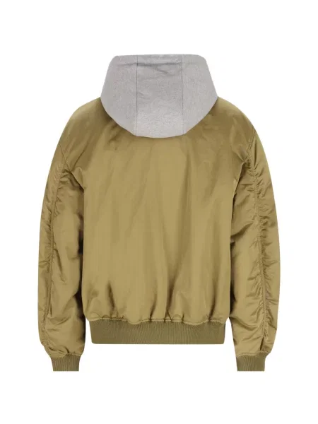 Geacă bomber Loewe cu glugă verde