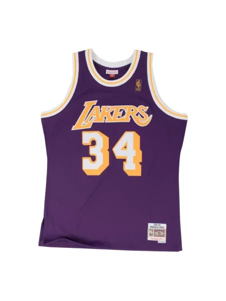 Koszulka sportowa Mitchell & Ness fioletowa
