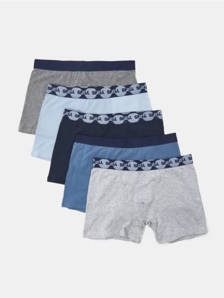 Sinsay Bokserki 5 pack wielobarwny