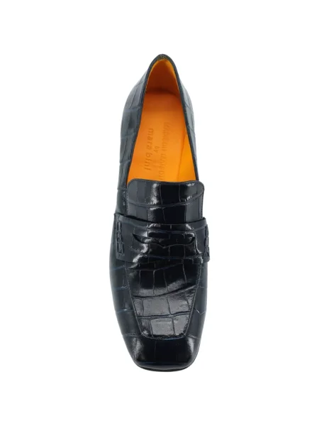 Pantofi loafer Madison.maison din piele negru