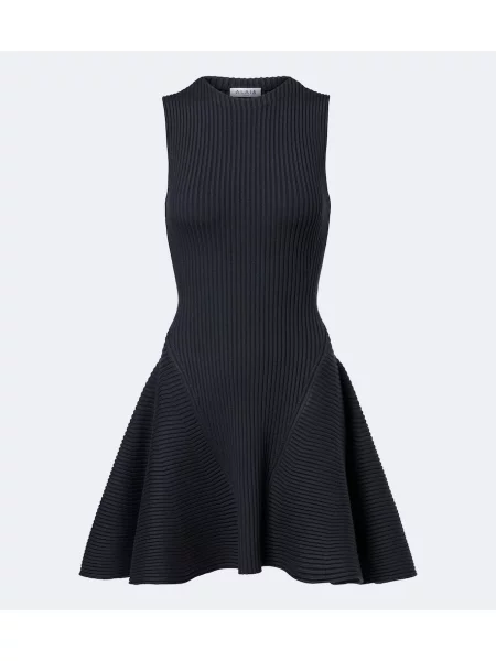Rochie Alaïa de lână gri