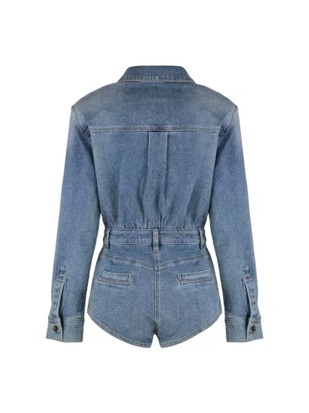 Kryształ górski kombinezon Self-portrait niebieski