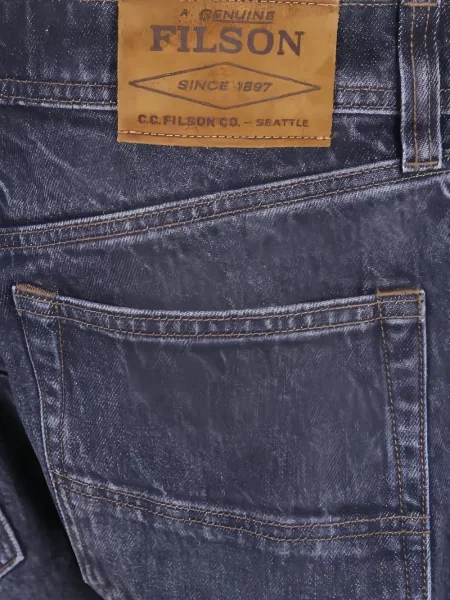 Blugi drepți Filson negru