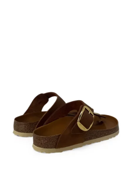 Sandale Birkenstock cu cataramă maro