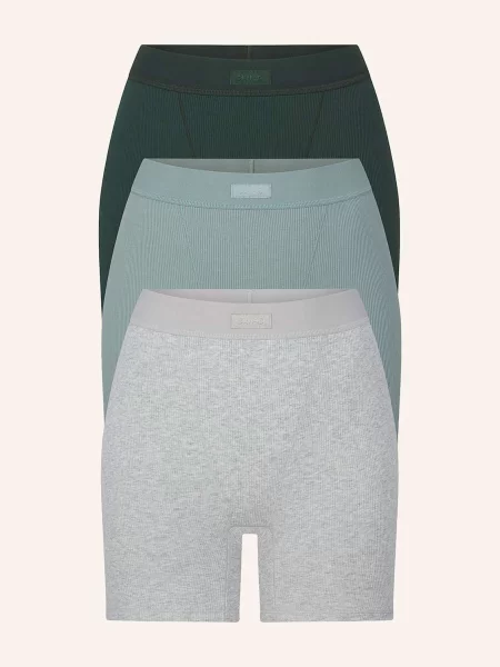 Skims Szorty Rekreacyjne Cotton Rib 3 Szt. grau