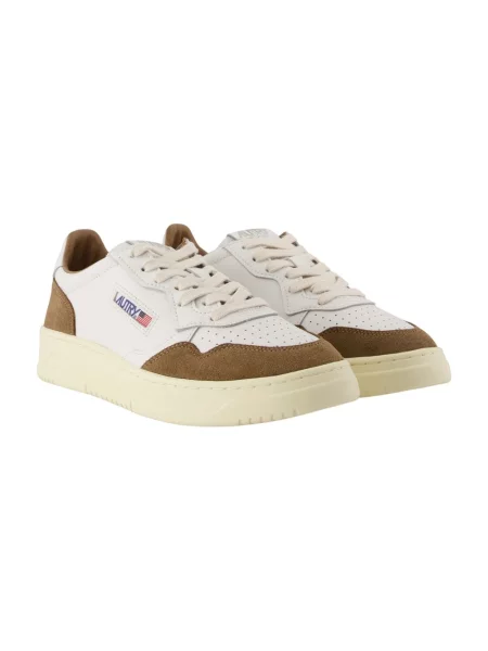Sneakersy Autry skórzane białe