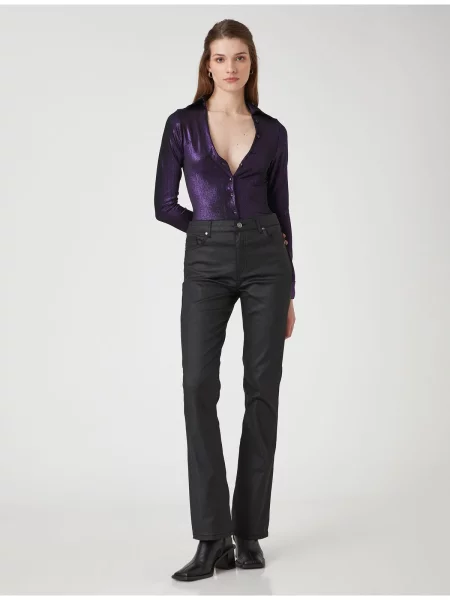 Cămașă Koton violet