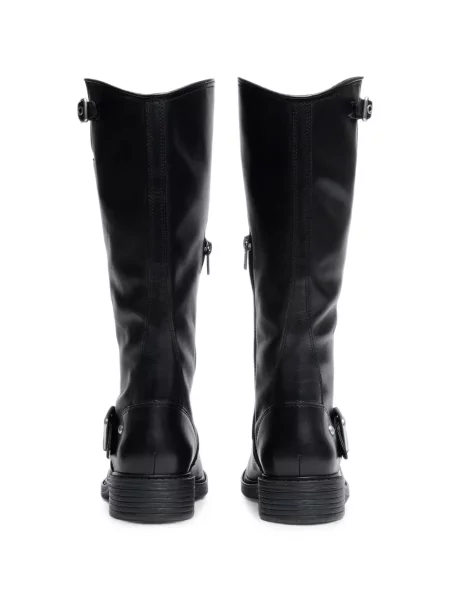 Botine Ash cu cataramă negru