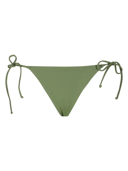 Lniane bikini Mc2 Saint Barth wiązane zielone