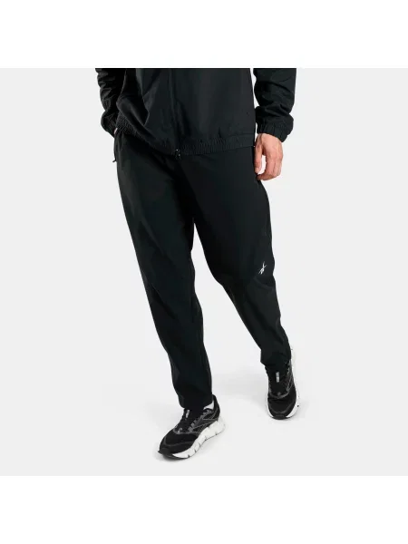 Reebok Spodnie na zatrzaski RBK.Basketball male Black/Grey Size: białe