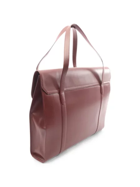 Geantă shopper Cartier din piele roșu