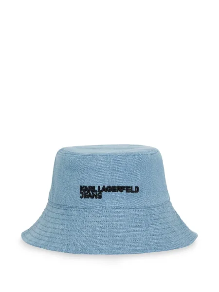 Pălărie Karl Lagerfeld Jeans albastru
