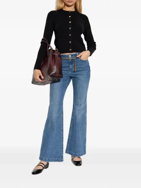 Mały mały top Michael Michael Kors garniturowy niebieski