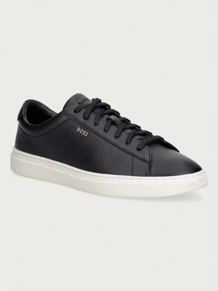 BOSS Kieran sneakers pentru bărbați din piele negru
