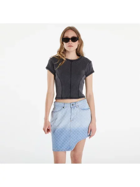 Коротка футболка Daily Paper з коротким рукавом чорна