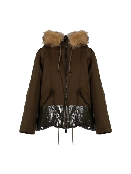 Parka Pinko brązowa