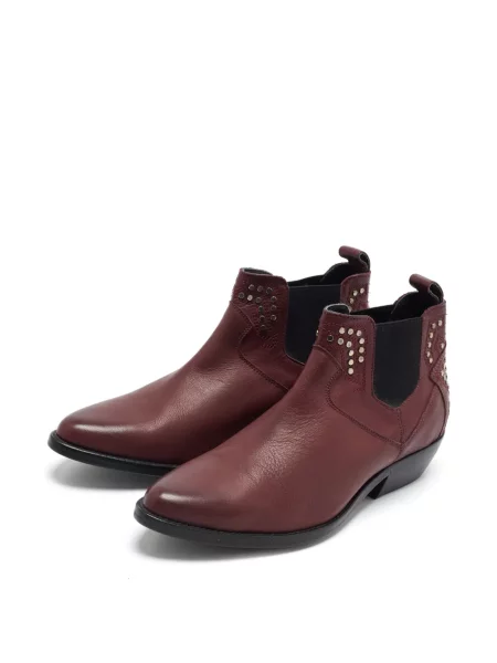 Členkové čižmy Zadig&voltaire červená