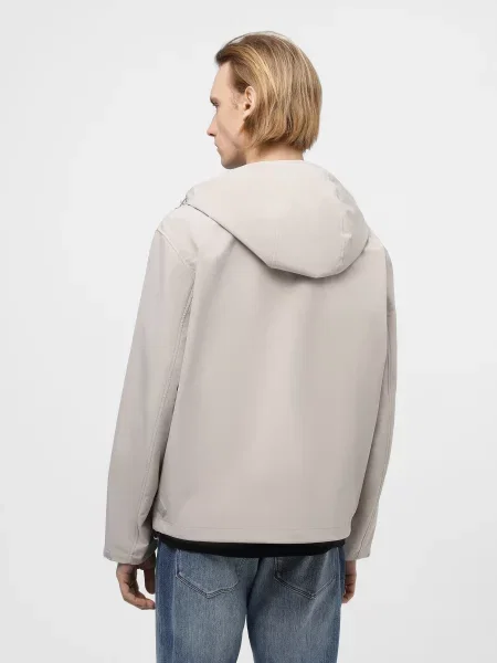 Демисезонная куртка Emporio Armani бежевая