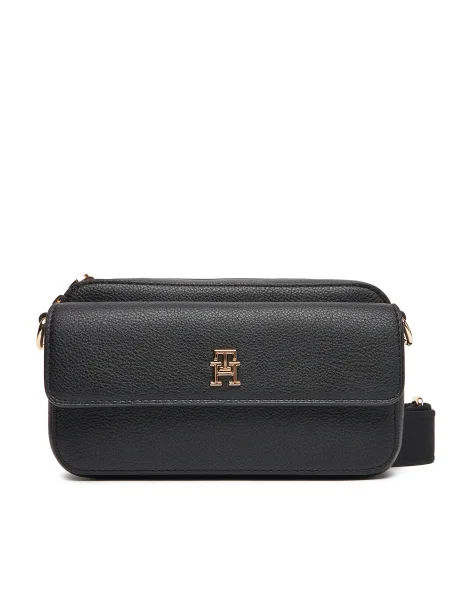 Geanta crossbody Tommy Hilfiger negru
