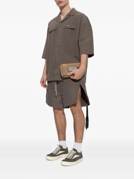 Κορδόνι περίσφιξης σορτς Rick Owens καφέ