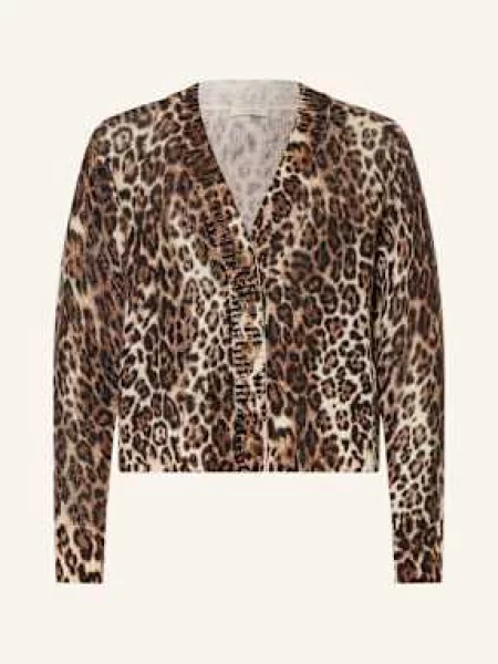 Lilienfels Kardigan Z Dodatkiem Kaszmiru beige czarny