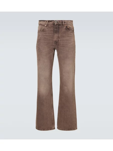 Ravne kavbojke Our Legacy rjava