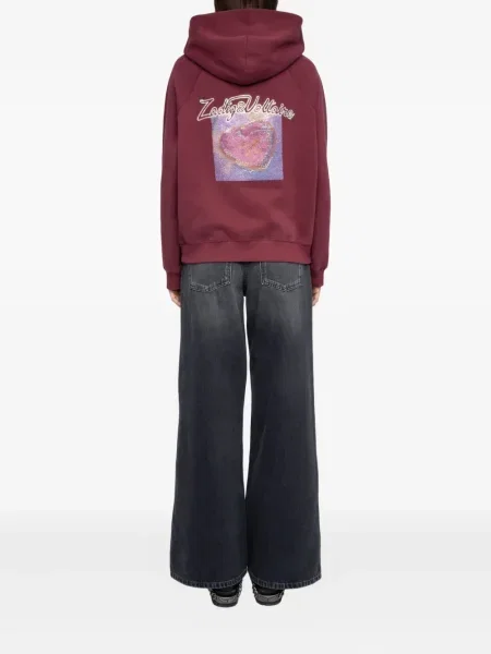 Hanorac cu glugă Zadig&voltaire roșu